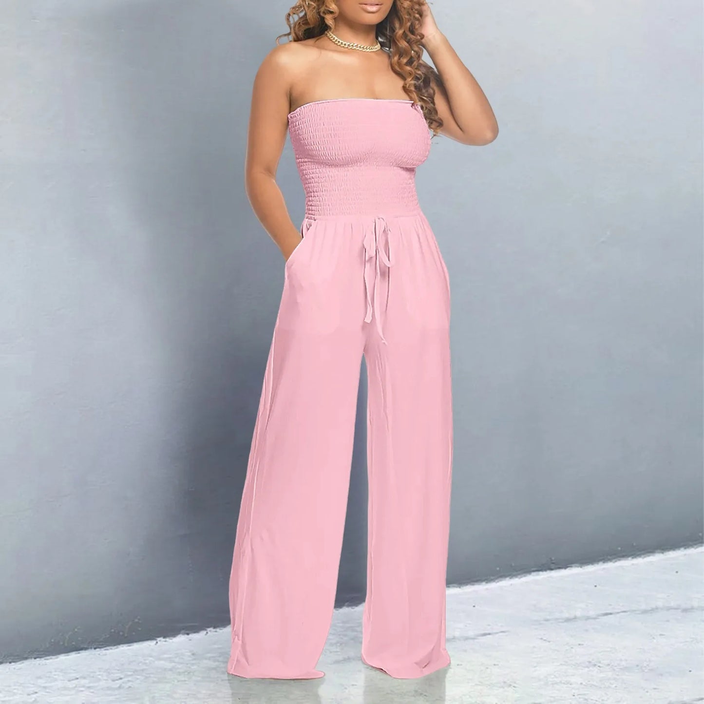 Bella Bliss I 2024 Elegante Vrouwelijke Zachte Kanten Jumpsuits