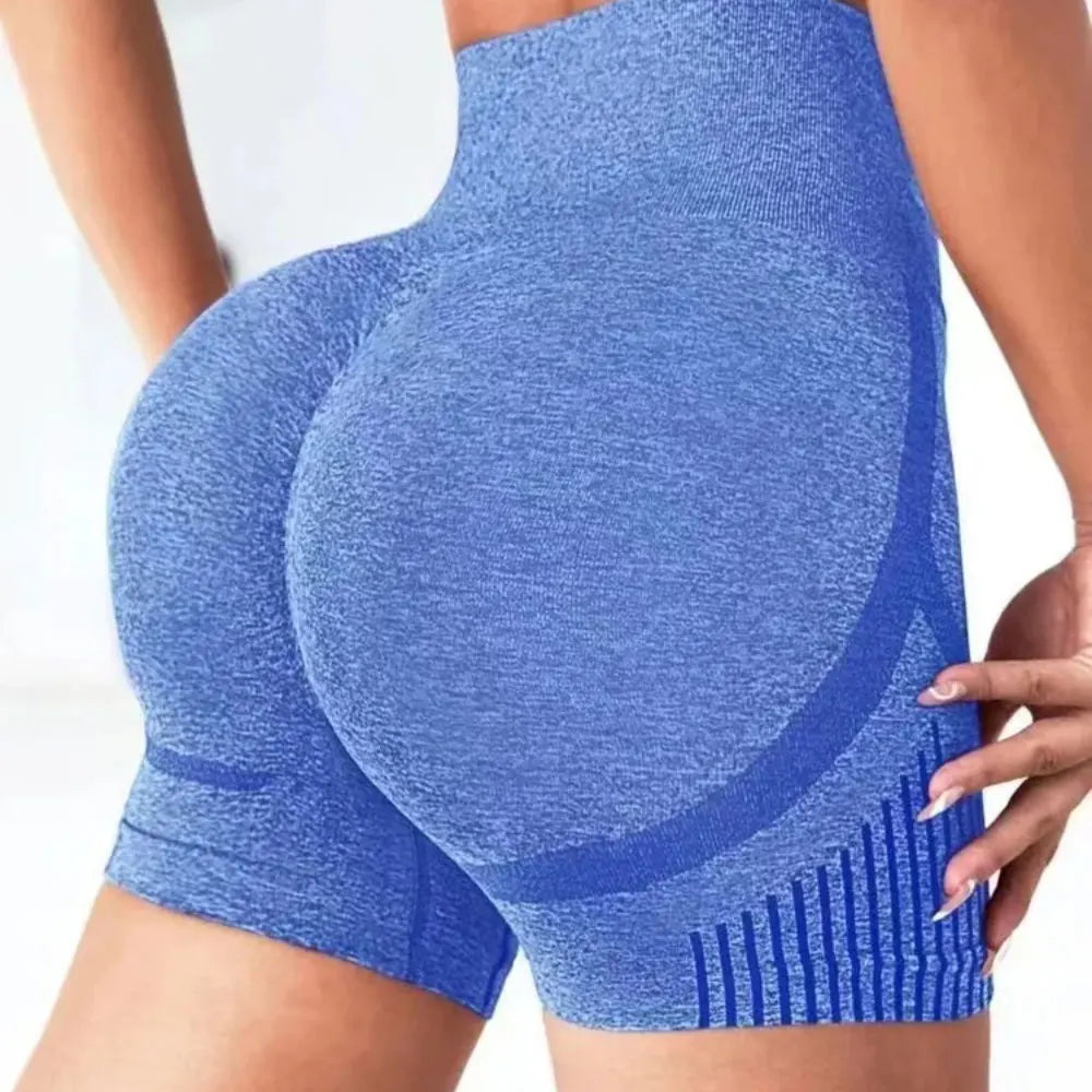 Dames Hoge Taille Yoga Shorts - Sportieve Lift & Fitnessbroek